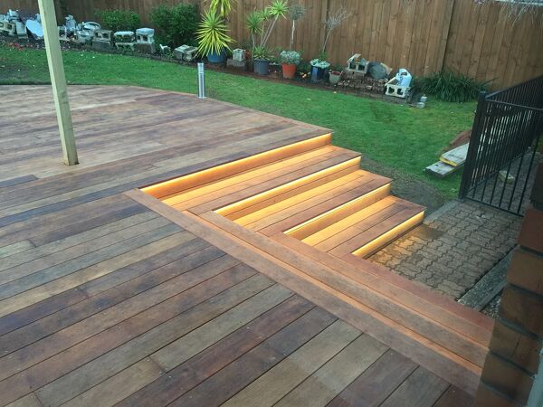 Excelsior Project - Scot's Step Lighting Deck